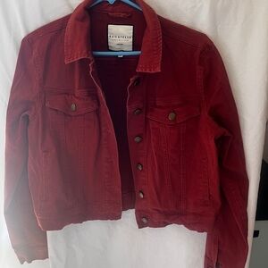 Bagatelle Collection  Women’s Vibrant Rust Color Jacket